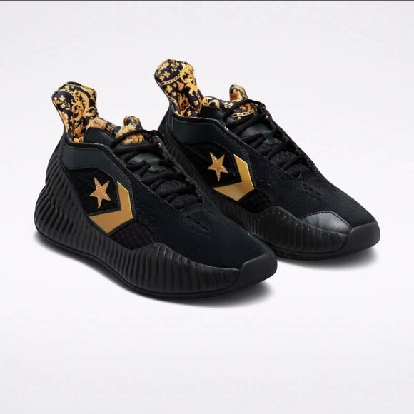 Converse Men's All Star BB Prototype CX Mid A02515C Black/Gold Sizes 7 - 9 - Picture 1 of 7
